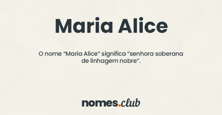 Significado Do Nome Maria Alice Detalhes E Origem Do Nome Maria Alice My XXX Hot Girl