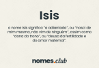 Isis significado