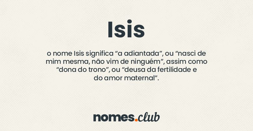 Isis significado