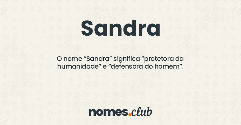 Sandra significado