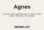 Agnes significado