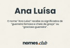 Ana Luísa significado