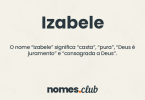 Izabele significado