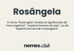 Rosângela significado