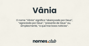 Significado Do Nome V Nia Origem E Numerologia Nomes Club