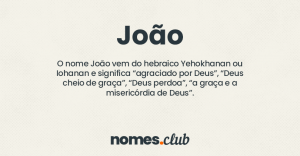 João significado